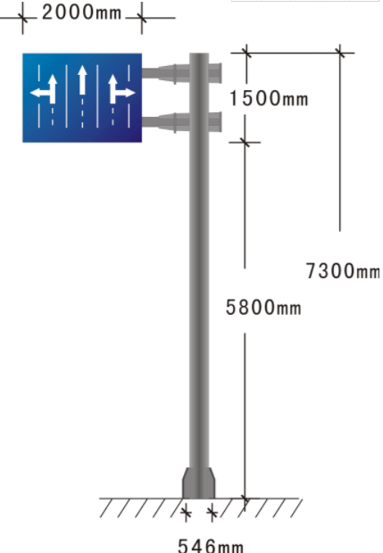 交通標志桿F桿規(guī)格特點